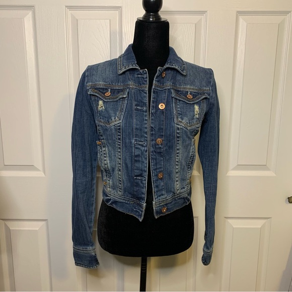 Aeropostale Jackets & Blazers - Aeropostale Distressed Denim Jacket